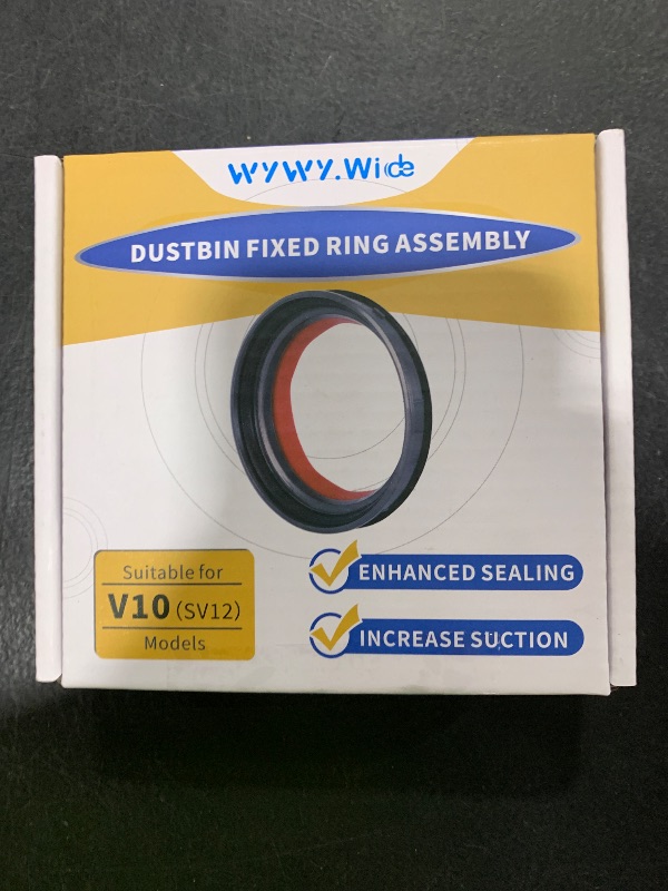 Photo 1 of Dust Bin Top Fixed Sealing Ring Replacement Part Compatible with Dyson Cyclone V10 SV12 Vacuum Cleaner, Dust Bucket Dirt Cup Bin Parts Replacement Accessories
