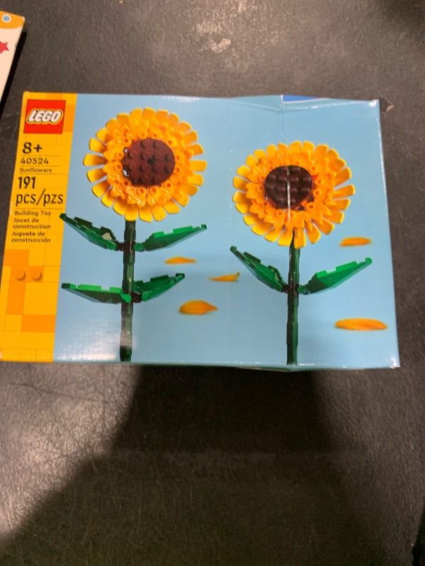 Photo 1 of LEGO Sunflowers Building Toy for Kids, Girls and Boys Ages 8+ - Artificial Sunflowers for Home Decor and Display - Birthday Gift Idea for Lovers of Plants & Flowers - 40524