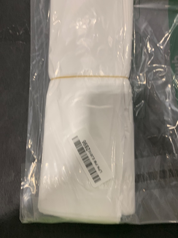 Photo 1 of LimonLaviu Plastic Bags - 100Pack (25 mic thickness) (11.5'x 6.5" x 21') with Handles - Small Business & Grocery Bags in Bulk - Heavy Duty, Unscented
