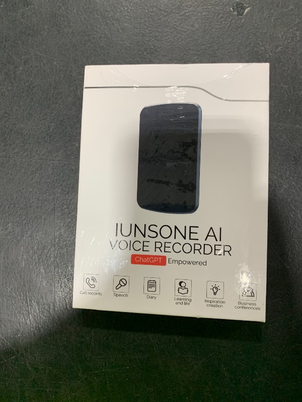 Photo 1 of AI Voice Recorder,Note Voice Recorder with Transcribe Summarize ? Two-Way Translation,112 Languages,App Control,64GB Memory,Suitable for Lectures,Meetings,Calls,International Exchange