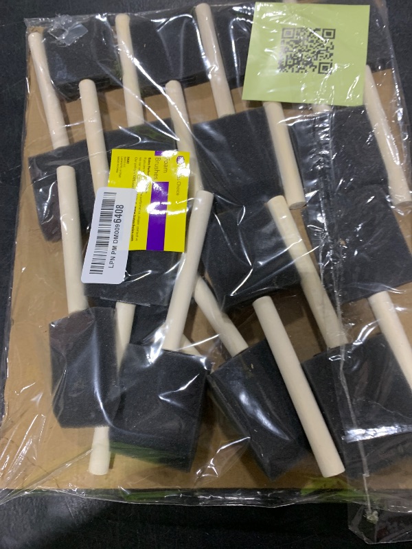 Photo 1 of Bates- Foam Paint Brushes, 2 Inch, 16 Pack, Sponge Brushes, Sponge Paint Brush, Foam Brushes for Painting, Foam Brushes for Staining, Paint Sponges, Foam Brushes for Mod Podge Brushes