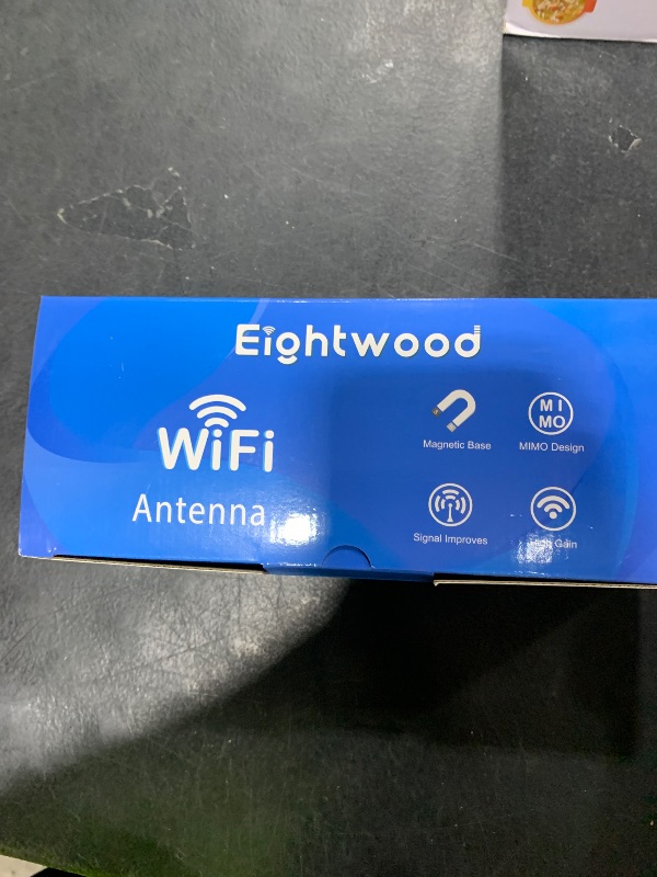 Photo 1 of Eightwood 9dBi Dual Band WiFi Antenna 2.4GHz 5GHz RP-SMA WiFi Antenna with Magnetic Base and 6.5ft Extension Cable for PC Desktop Computer PCIe WiFi Bluetooth Wireless Network Card, WiFi Router