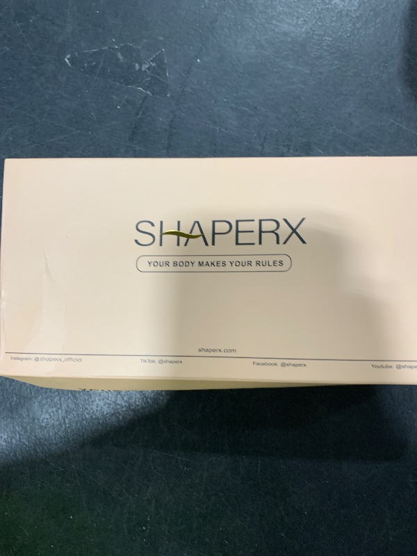 Photo 1 of SHAPERX Women's Shapewear Tummy Control Bodysuit with Removable Pads Seamless Sculpting Mid Thigh Body Shaper,SZ5468-Sienna-S/M