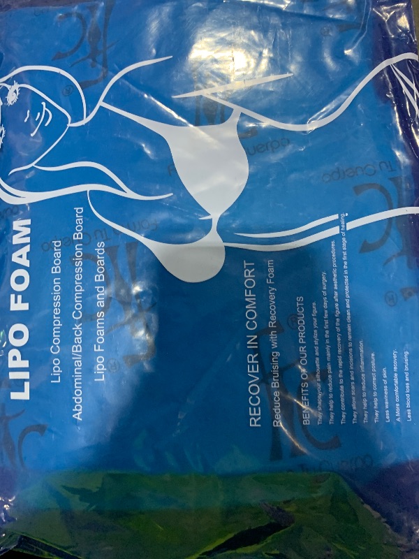 Photo 1 of KUSMOO 5 Pack Lipo Foam Pads for Post Surgery Ab Board Liposuction Surgery Flattening Abdominal Compression Garments Lipo Foam Sheets 8" x 11"