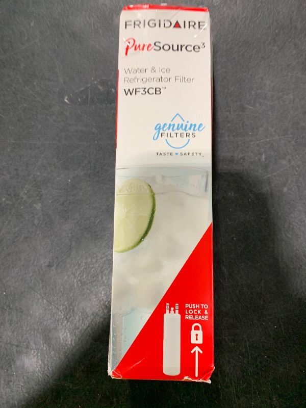 Photo 1 of Frigidaire WF3CB Puresource3 Refrigerator Water Filter, White, 1 Count (Pack of 1)
