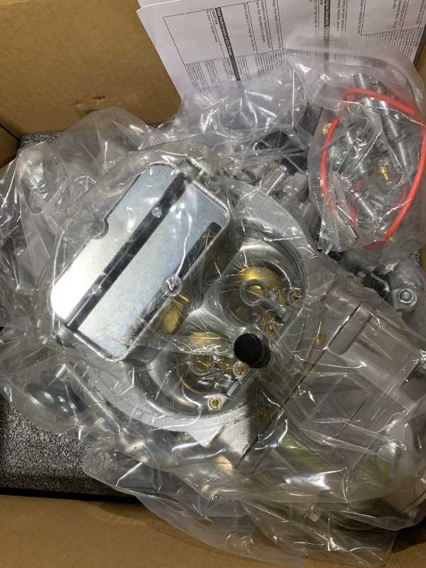 Photo 1 of RADHLBNIU Carburetor Replacement For Quick Fuel Carburetor, 650 CFM, 4150, 4 Barrel, Electric Choke, Mechanical Secondaries