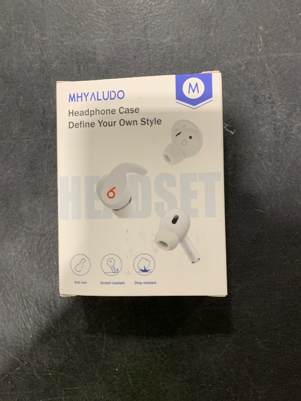 Photo 1 of MHYALUDO for AirPods 4th Generation Case Cover 2024, Military-Grade Shockproof, Soft TPU Highly Transparent Anti-Yellowing for AirPods 4 Case with Cleaning Kit & Cute Round Buckle, Clear White