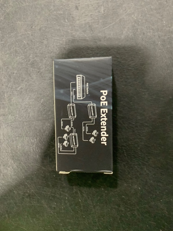 Photo 1 of VIMIN 2-Port Gigabit PoE Extender, 1 in 2 Out Indoor PoE Repeater Support IEEE802.3af/at with 1000Mbps, Extend Additional 100m(328ft) of Power and Data Transmission, Plug & Play, Mini Size
