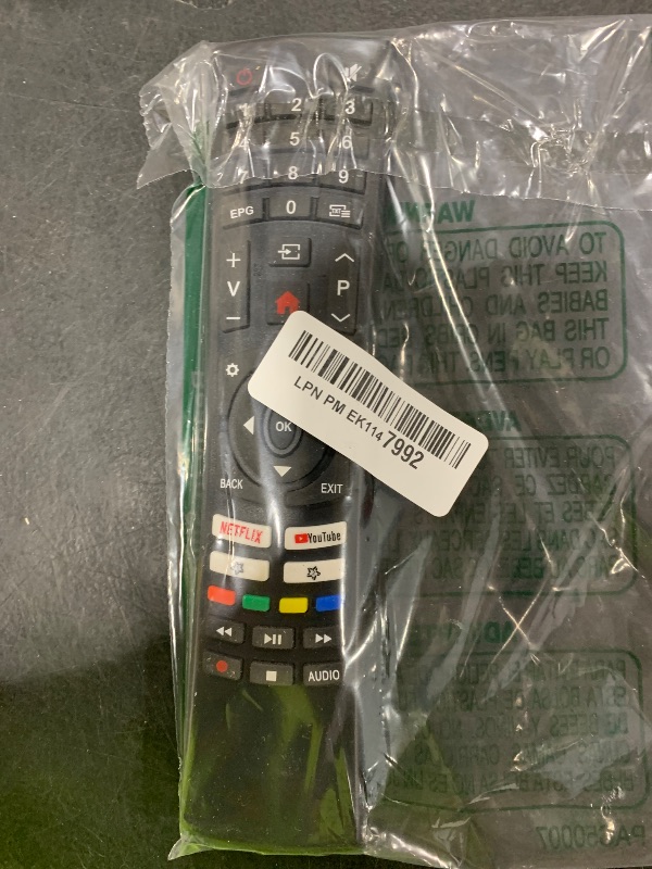 Photo 1 of EC32S1N Remote for SANSUI TV Remote Replacement and for Caixun TV Remote- ES32S1N Replacement Remote for SANSUI TV S32P28N S40P28FN with Netflix YouTube APP Key Button - No Programming Required