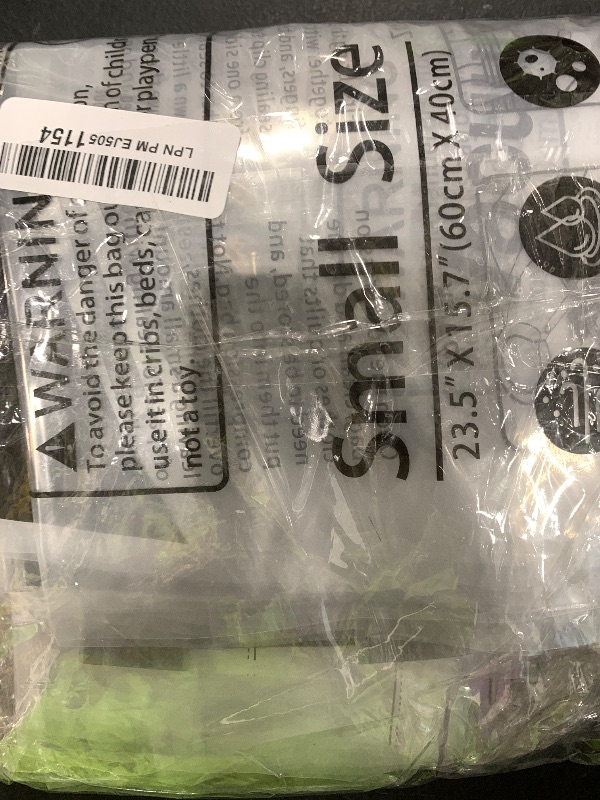 Photo 1 of Vacuum Seal Bags for Clothing - Vacuum Storage Bags with Hand Pump, Space Saver Organisers for Travel Luggage Clothes Blankets Comforters (8 Small)