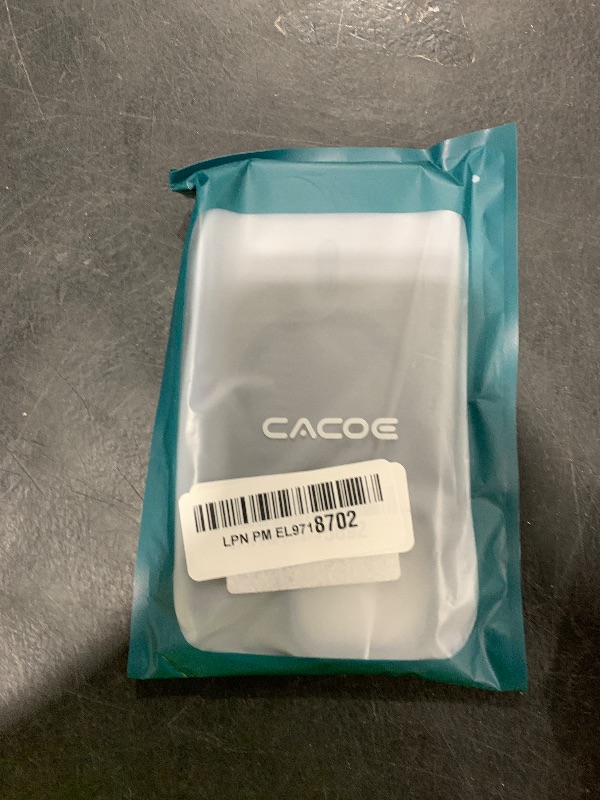 Photo 1 of CACOE Magnetic Case for iPhone 15 Pro 2023 6.1 inch-Compatible with MagSafe & Magnetic Car Phone Mount,Anti-Fingerprint TPU Thin Phone Cases Cover Protective Shockproof(Matte Black)