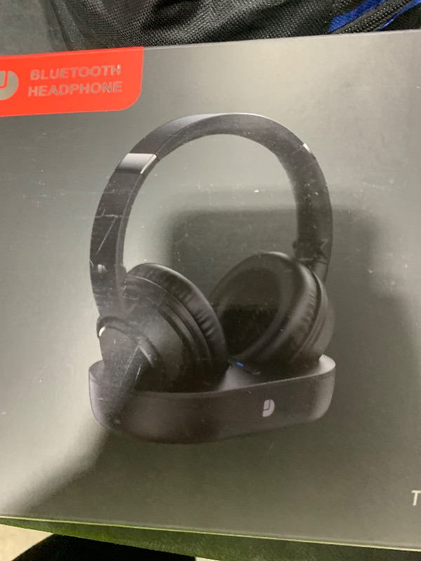 Photo 1 of Dytole Wireless Headphones for TV, TV Headphones Wireless for Seniors, Versatile Charging Dock with Transmitter, Instant Audio Sync, 65-Hour Battery Life, Ideal Gift for Parents & Seniors