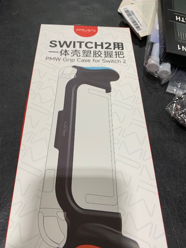 Photo 1 of Ergonomic Grip Case for Switch 2 2025 Model – Lightweight Protective Cover Compatible with Switch 2 7.9 Inch, Anti-Slip Handles, Dockable Design, Easy Installation