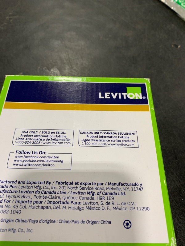 Photo 1 of Leviton ODC Series 450 Sq. Ft. Passive Infrared Ceiling-Mount Occupancy Sensor, 120-277 Volt, White