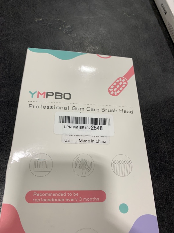 Photo 1 of YMPBO Toothbrush Replacement Heads Compatible with Oral B iO 10 9 8 7 6 5 4 3 Series Electric Toothbrush, 10 Pack Brush Heads, White