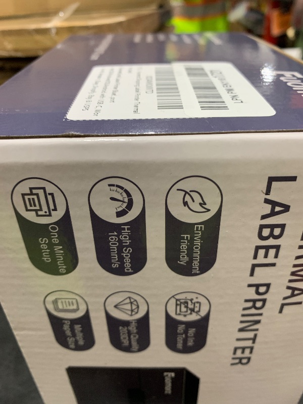 Photo 1 of Fuomorz Bluetooth Thermal Label Printer 4×6 Shipping Label Printer for Small Businesses Compatible with Windows, Mac, Android, and iOS