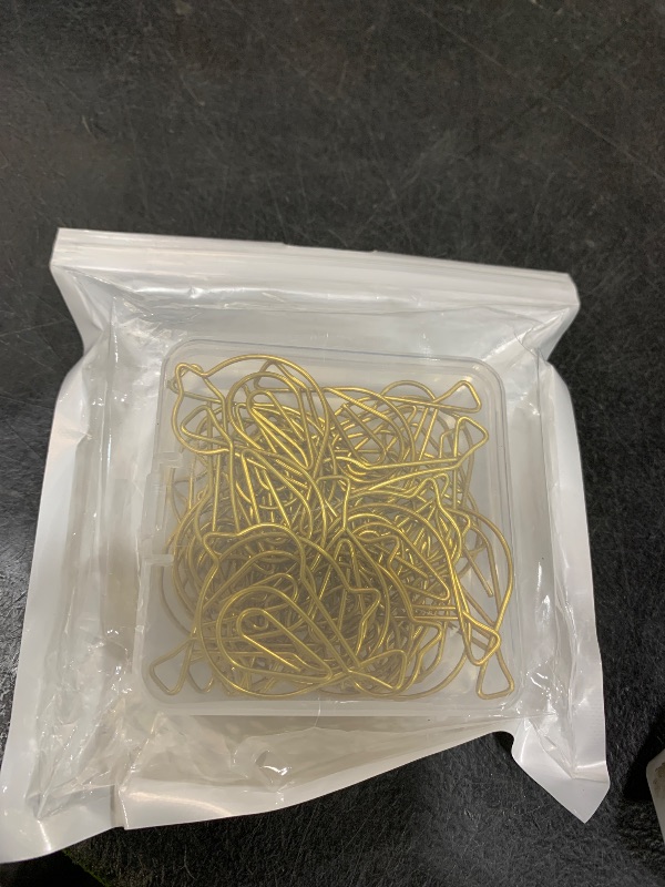 Photo 1 of wybcfp Gold Bird Shape Paper Clips Animal Shaped Paperclip Cute Bird Bookmark in Box Office Bookmark Clips for Document Organizing Book Mark Office Home School Supplies