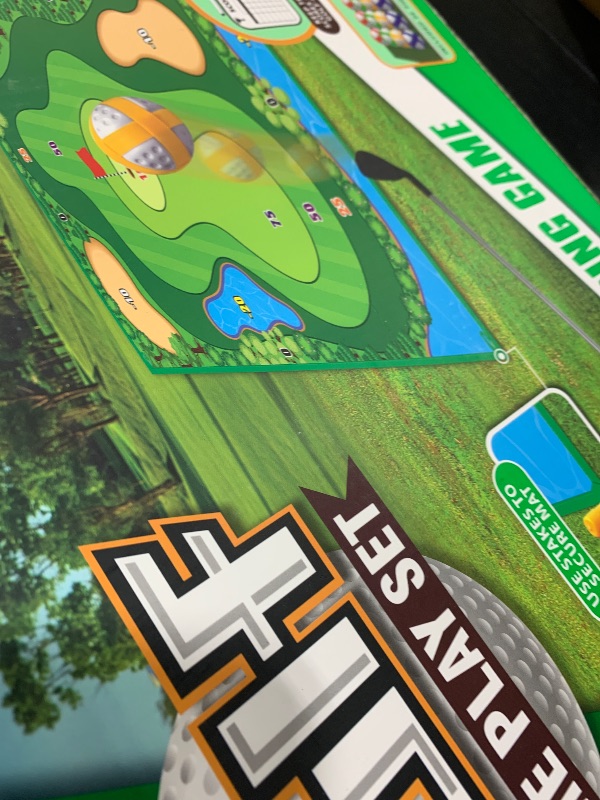 Photo 1 of HOAXDLY Chipping Game,4Ft x 6Ft,Sticky Golf Game - Perfect for Home, Office, and Parties, Gift, Girl boy Gift Transform Any Space Toy Gift