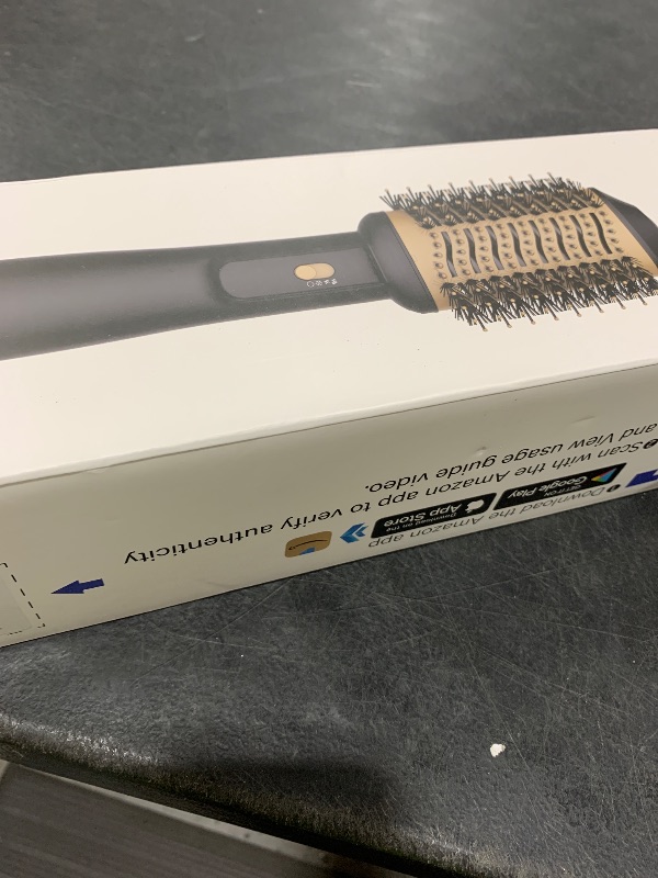Photo 1 of Lopeie Hair Dryer Brush Blow Dryer Brush in One, 4 in 1 Hair Dryer and Styler Volumizer with Oval Barrel, Professional Salon Hot Air Brush for All Hair Types, Gold