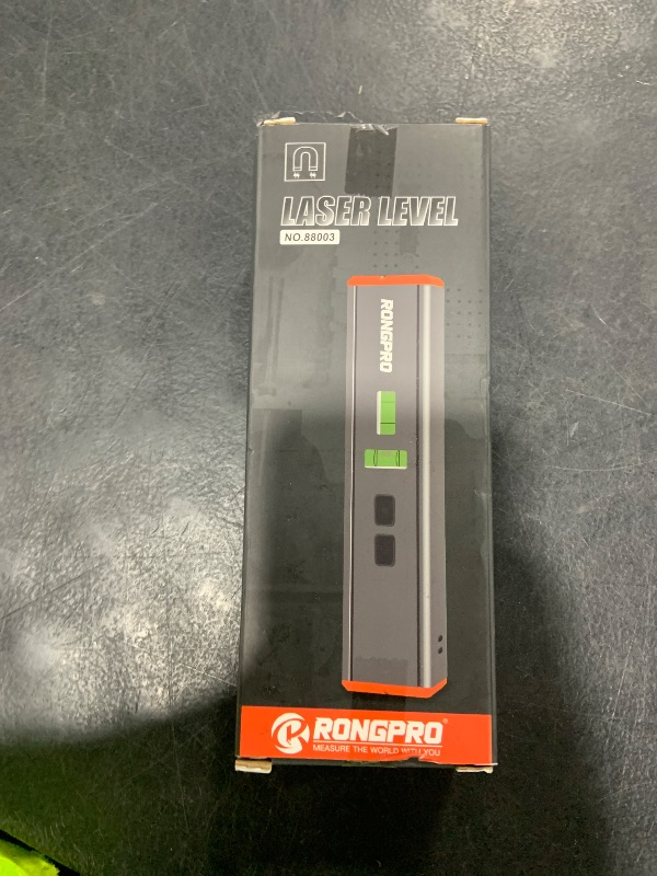 Photo 1 of Portable Laser Level with Magnetic -Multipurpose 15Ft Cross Leveling Line,Mini Torpedo Level for Hanging Picture Wall Writing Home Renovation