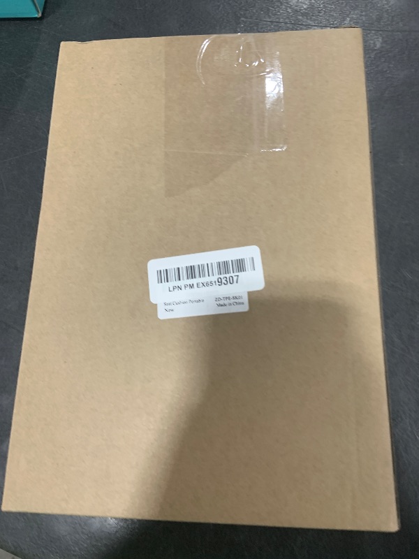 Photo 1 of WISIMMALL Gel Seat Cushion Portable Massage Travel Cushions, 14.5" x 10.5" Thick Foldable Seat Cushion for Car Office Chair Wheelchair Hip, Coccyx, Sciatica, Pressure Sores Tailbone Pain Relief