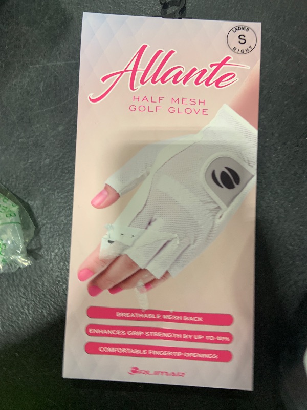 Photo 1 of Orlimar Allante Half-Finger Golf Glove - Women’s Right Hand Small (for Left-Handed Golfer)