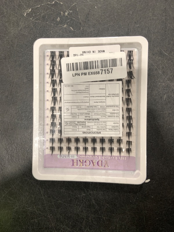Photo 1 of Anime Lash Clusters with Spikes Manga Eyelash Clusters Invisible Band Spiky Clusters Eyelash Extensions Natural Cluster Lashes Wispy 10-16mm DIY Lash Extension Clear Band Doll Individual Lashes 120Pcs