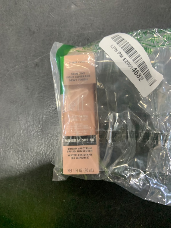 Photo 1 of e.l.f. Halo Glow Skin Tint SPF 50, Tinted Moisturizer For Light, Buildable Coverage, Creates A Natural Glow, Vegan & Cruelty-Free, 3 Fair Cool