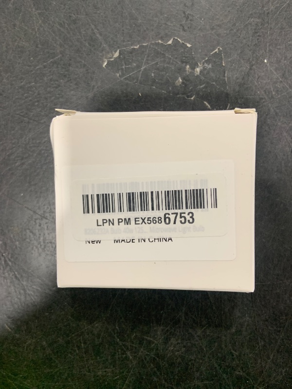 Photo 1 of AMI PARTS 8206232A Bulb 40w 125v Microwave Oven Light -Under Hood Microwave Bulb- E17 Fit for Whirlpool Microwave Light Bulb