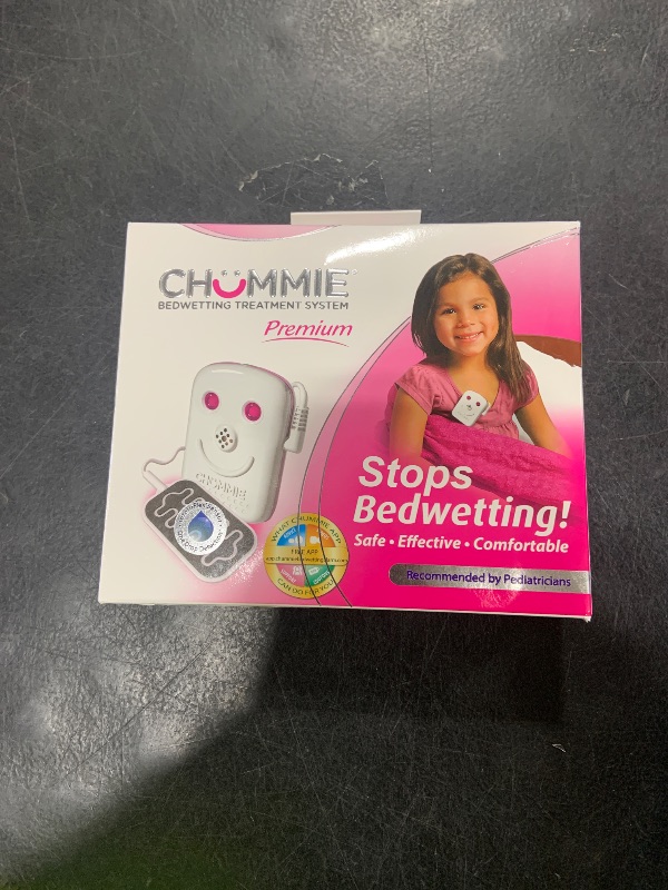 Photo 1 of Chummie Premium Bedwetting Alarm for Deep Sleepers - Award Winning, Clinically Proven System with Loud Sounds, Bright Lights and Strong Vibrations, Pink
