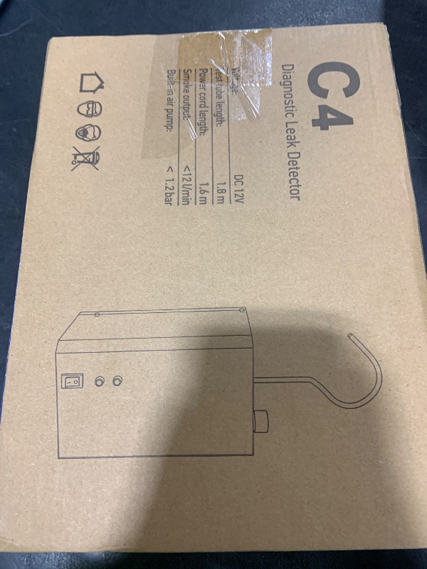 Photo 1 of Machine Automotive Leak Detector, Smoke Machines Leak Tester for All 12V DC Vehicles in Vacuum,Fuel Diagnostic Pipe System,Built-in Air Pump (Oil Not Included)