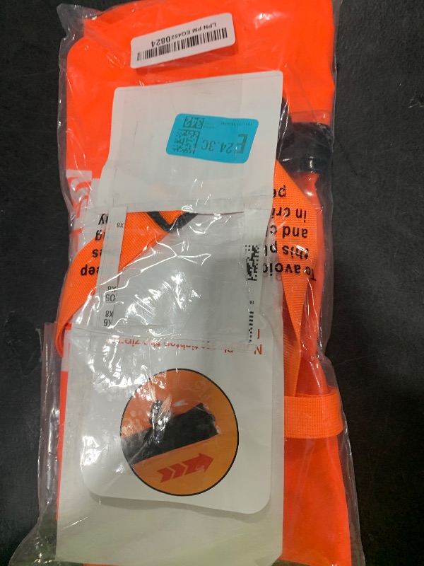 Photo 1 of Hikeen Swim Buoy -Waterproof Touchscreen Storage Space, Swim Safety Float w/Adjustable Waist Belt for Open Water Swimmers and Triathletes -Be Bright,Be Safer & Be Seen