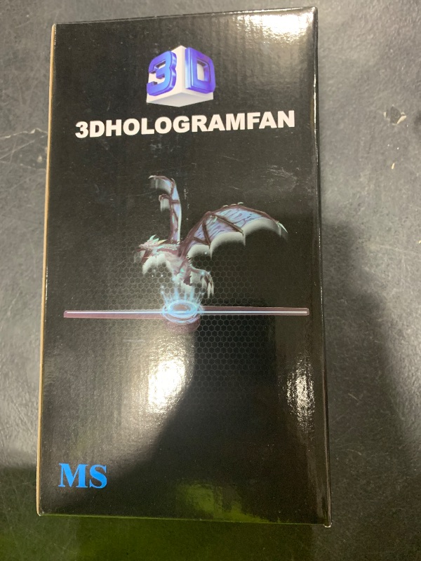 Photo 1 of 3D Hologram Fan,16.5in Hologram Fan Holographic Projector Supports WiFi Connection 302 HD LED Portable Design 42CM 3D Led Fan Display Contains 700 Videos for Store, Bar, Events, Trade Shows, Parties