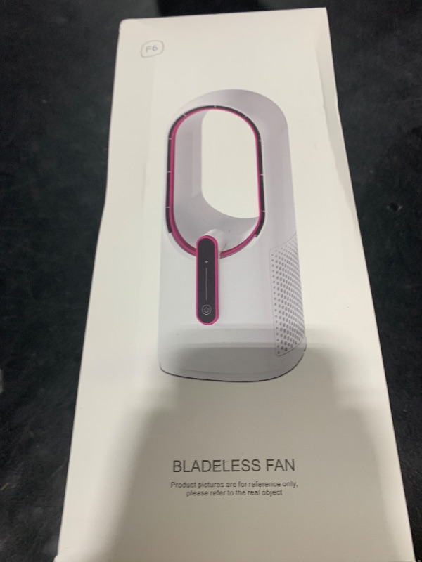 Photo 1 of KONSIDEN Desk Fan Bladeless, 11.8 Inch Office Fan Small, Quiet, 3 Speed Adjustment, Touch Control, Easy to Clean, Desk Fans Small Quiet, Ideal for Office, Living Room, Bedroom