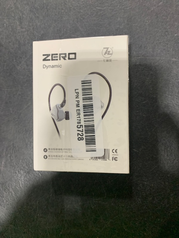 Photo 1 of Linsoul 7Hz Salnotes Zero HiFi 10mm Dynamic Driver in-Ear Earphone IEM with Metal Composite Diaphragm Stainless Steel Faceplate Detachable 2Pin OFC Cable (White, with Mic, Type C)