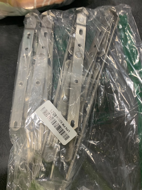Photo 1 of Acrux7 4 Pack 10 Inch Casement Window Hinge, Stainless Steel Casement Window Stay, E-Gard Opening Friction Stay Concealed Hinges, Casement Window Hardware for Awning/Hopper/Transom Window (2 Pair)