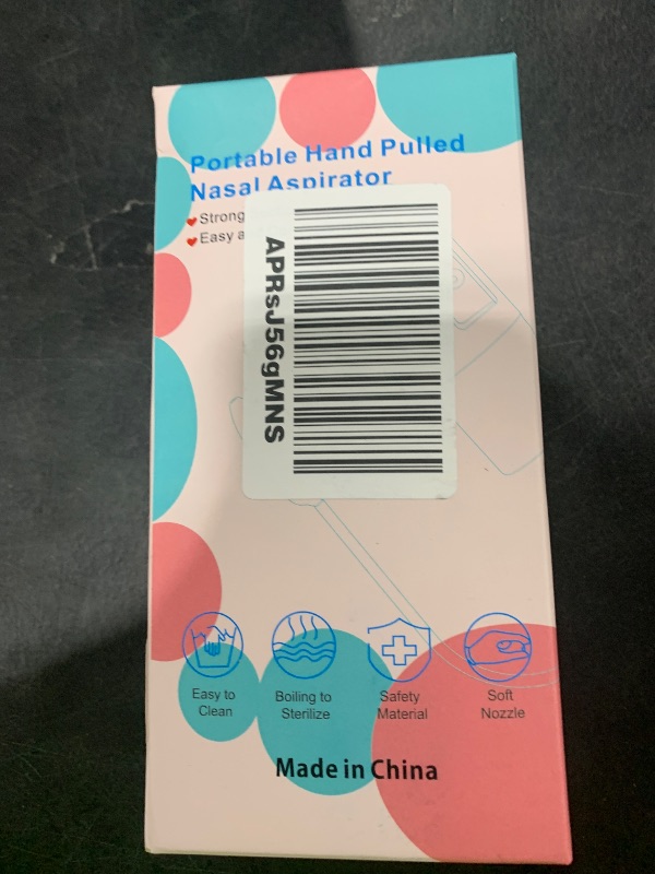 Photo 1 of Baby Nasal Aspirator, Powerful Hand Pump Baby Nose Sucker, Nasal Aspirator for Baby with Soft Silicone Nose Tip for Fast and Effective Relief of Nasal Congestion in Infant.