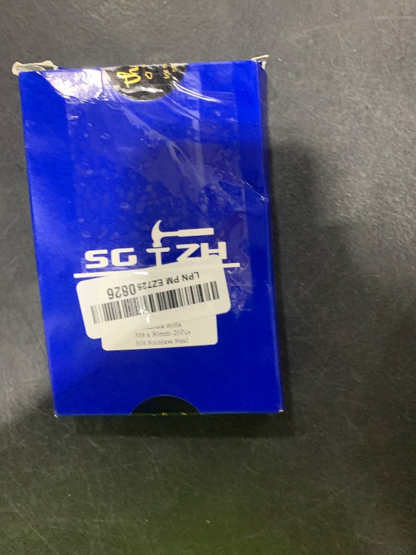 Photo 1 of M6 x 30mm 20Pcs Flat Head Hex Socket Cap Screws Bolts, 304 Stainless Steel 18-8, Full Thread by SG TZH (with Hex Spanner)