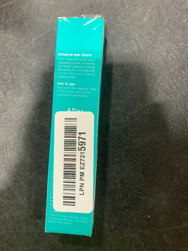 Photo 1 of [2025 New] FYEBOO Volume and Length Mascara, Waterproof & Smudge-Proof Mascara Long-Lasting No Flaking Natural No Clumping (01# Black)