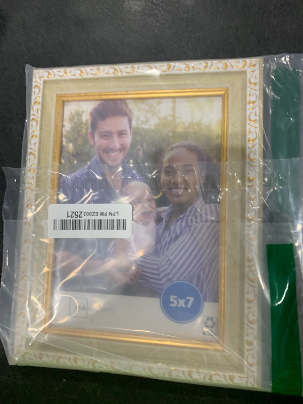 Photo 1 of VictoR Picture Frame Chagall 5x7 Beige Gold - Vintage Picture Frames with Shutterproof Acrylic Glass - 5 x 7 Photo Frame - Beige Picture Frames - Antique - Baroque