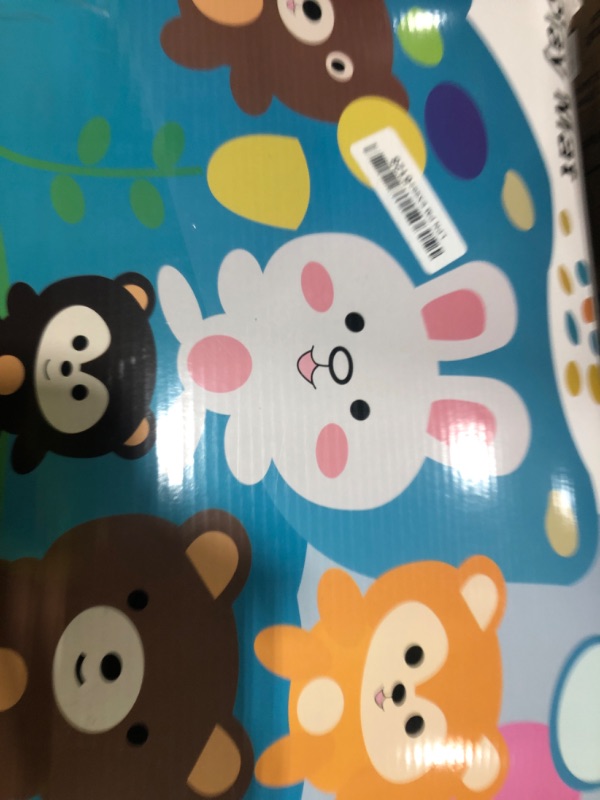 Photo 1 of Fshibila Baby Play Mat, 74" × 50“ Baby Play Mat for Playpen, Baby Playmat for Floor, Thick Ultra Soft Play Mat for Babies and Toddlers Infants Playing or Crawling.