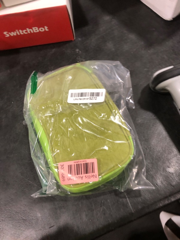 Photo 1 of FYY Electronic Organizer, Travel Cable Organizer Bag Pouch Electronic Accessories Carry Case Portable Waterproof Double Layers Storage Bag for Cable, Cord, Charger, Phone, Earphone, Large Size, Green