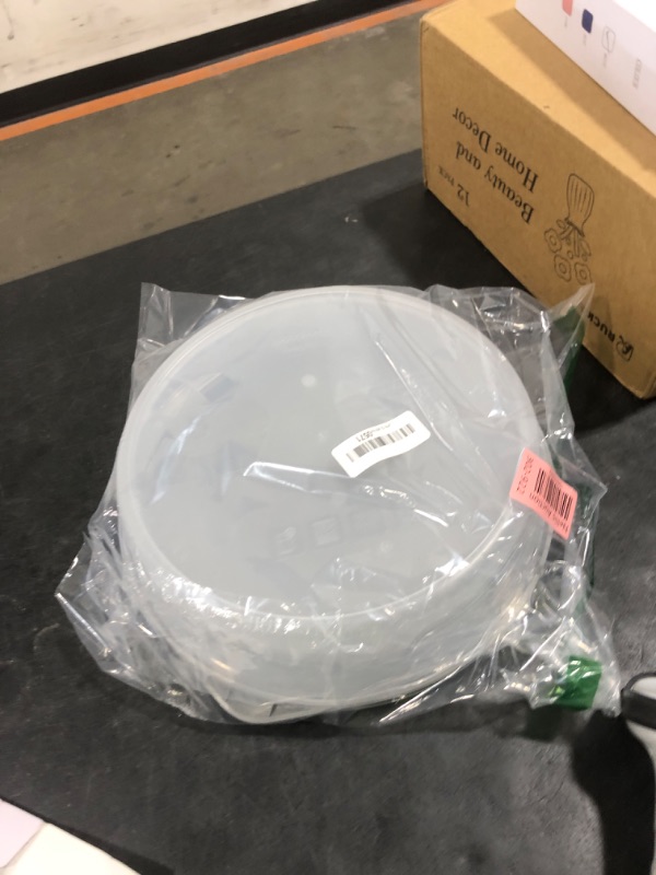 Photo 1 of GoodCook EveryWare Extra Large 12 inch Round Container 2 pack, BPA Free