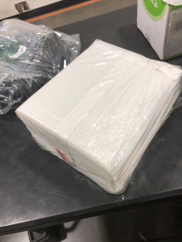 Photo 1 of METRONIC 8.5 x 12 Bubble Mailers 40 Pack, White Bubble Mailers, Strong Adhesion Padded Envelopes, Shipping Envelopes Bubble Mailer, Bubble Envelopes for clothing, Padded Mailers Usable Size 8.5 x 11