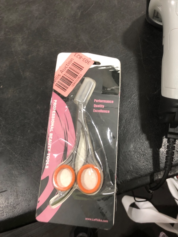 Photo 1 of LePinko Eyebrow Trimming Scissors with Combs, Gifts For Men Women Stocking Stuffers, Gray