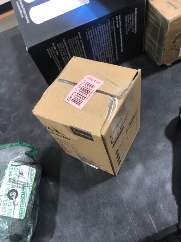 Photo 1 of Small Coffee Grinder | 200W 28000RPM Stainless Steel Spice Grinder | Electric Find Powder Grinder for Coffee Beans Spices Seasoning Pepper Herbs Nuts Seed Grain