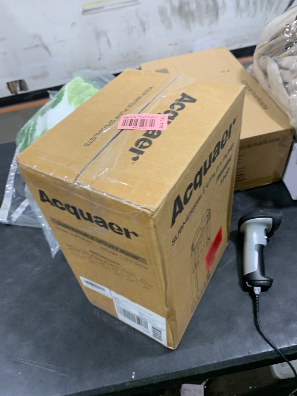 Photo 1 of Acquaer 1HP Sump Pump, 4345GPH Submersible Water Pump for Water Removal in Hot Tubs, Pools, Basements, and Garden Ponds