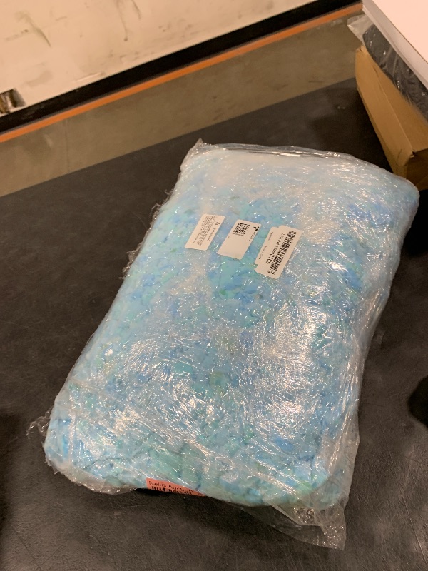 Photo 1 of Jecqbor Bean Bag Filler, 10lbs Shredded Memory Foam Filling, Soft Pillow Stuffing Bean Bag Refill Foam for Couch, Cushion, Stuffed Animals, Dog Bed, Arts Crafts