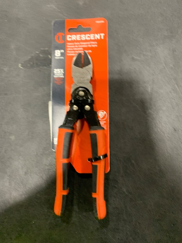 Photo 1 of Crescent 8" Pro Series Diagonal Compound Action Dual Material Cutting Pliers - PS5429C