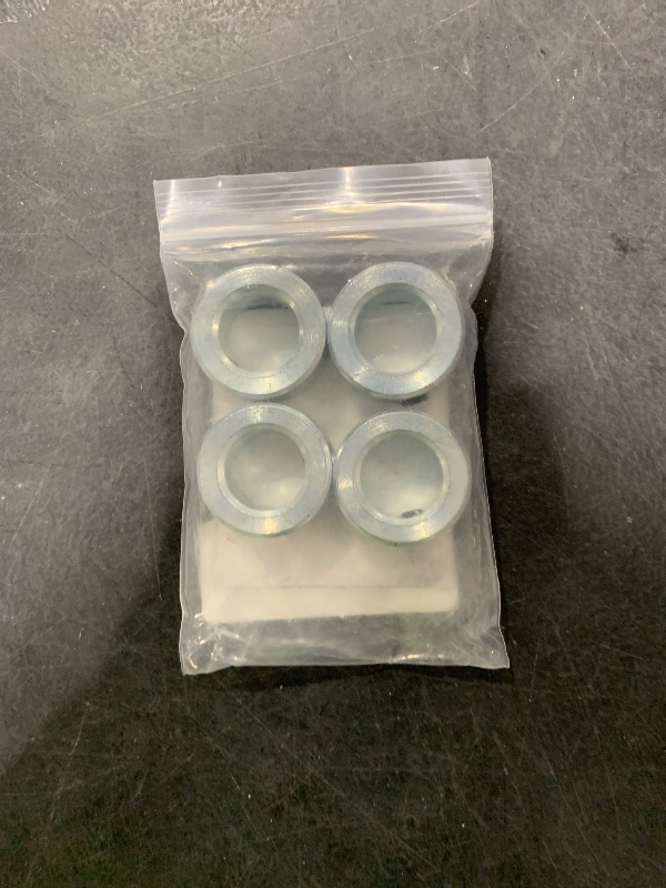 Photo 1 of (4-Pack) 3/4” Bore Solid Steel Shaft Collars with Zinc Plated Coating - Durable Shaft Collars Suitable for Machinery and Industrial Use